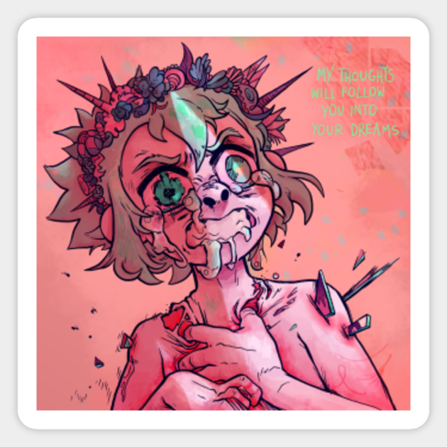 Basil Omori Sticker TeePublic